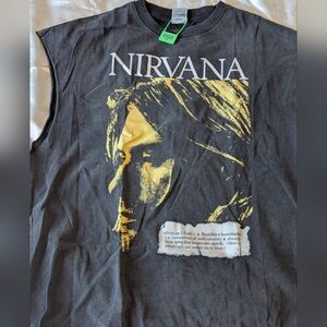 Vintage Kurt Cobain Nirvana Saint of God sleveless shirt